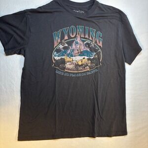 Fifth Sun‎ Wyoming Wilderness graphic tee XXL